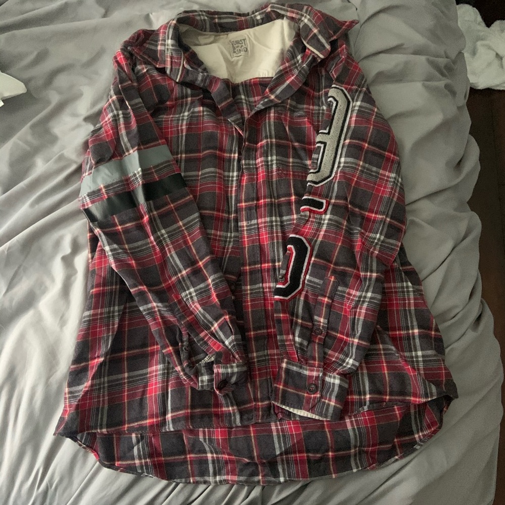 Furst of a Kind Vintage Repurposed Flannel